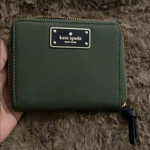 Kate Spade Olive Green Wallet